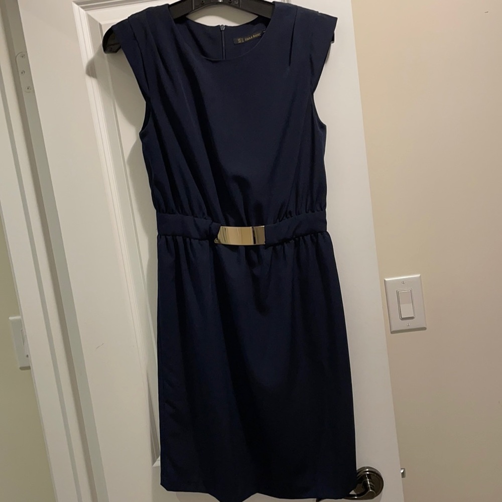 Zara royal blue dress- size S